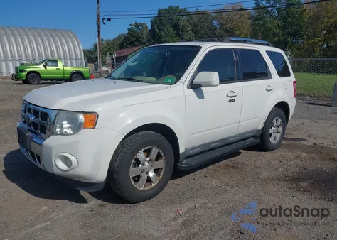 2012 Ford Escape Limited из США, поврежденный, VIN 1FMCU0EG9CKC13847